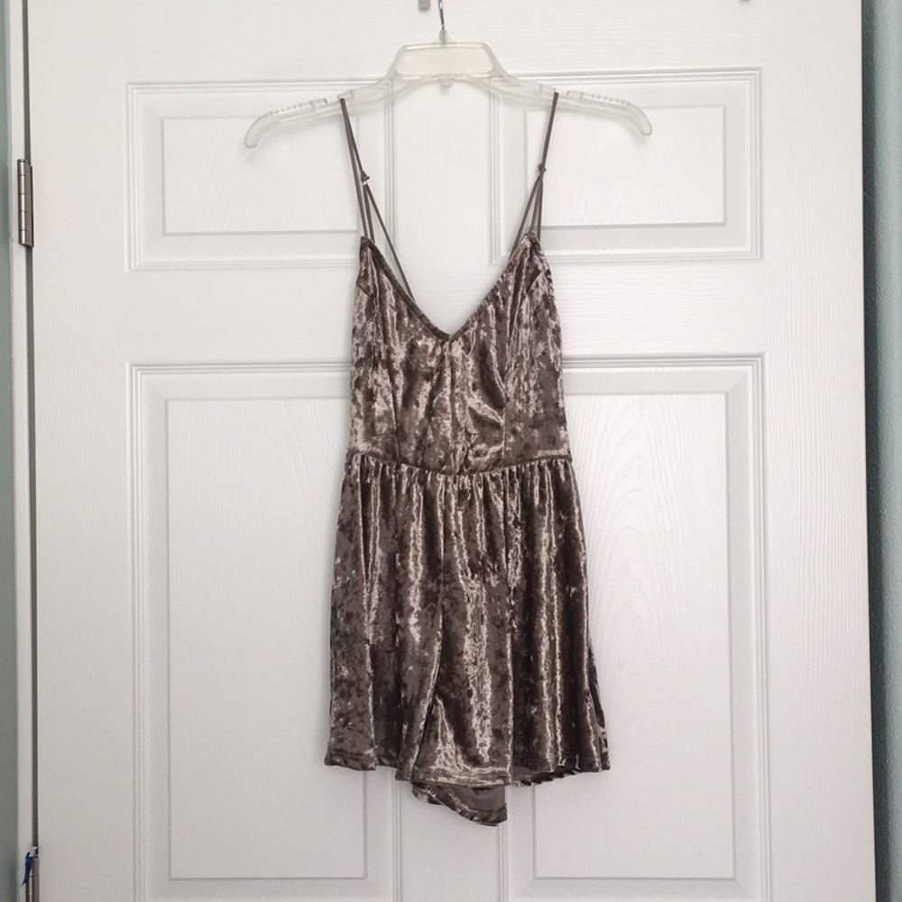 Velvet Romper